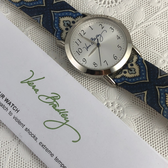 Vera Bradley Watch Nantucket Navy